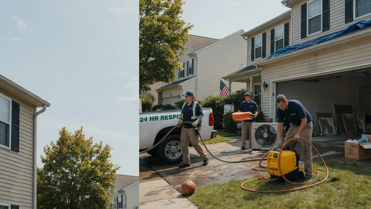 Emergency Water Damage Restoration in Easton, ME near me